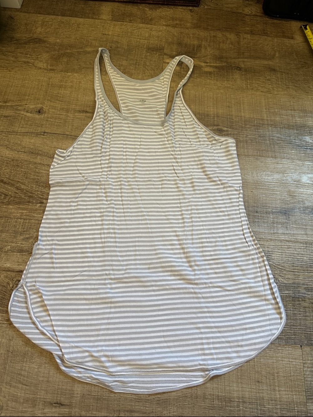 Striped Racerback Tank Top - Cream & White lululemon